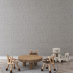Papel de Parede Linho 3D P/ Sala, Cozinha, Escritório Autocolante - Imagem 3